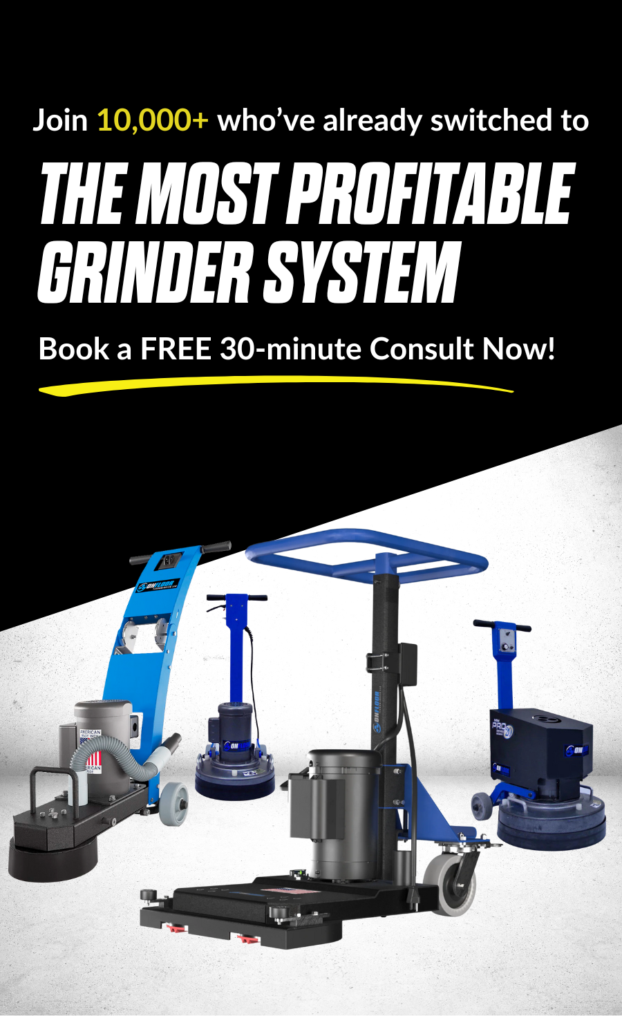 A- most profitable system Onfloor Website Banner Mobile
